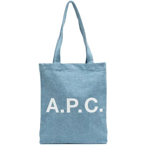 A.p.c. - Bags > Tote Bags - Blue - A.p.c. - Modalova