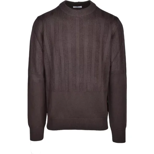 Knitwear > Round-neck Knitwear - - Paolo Pecora - Modalova