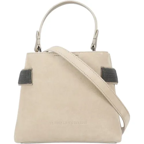 Bags > Handbags - - BRUNELLO CUCINELLI - Modalova