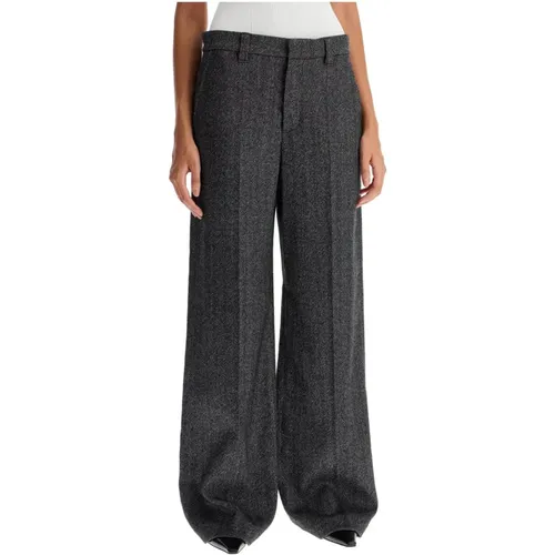 Trousers > Wide Trousers - - BRUNELLO CUCINELLI - Modalova