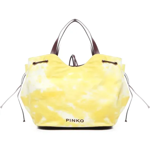 Pinko - Bags > Handbags - Yellow - pinko - Modalova