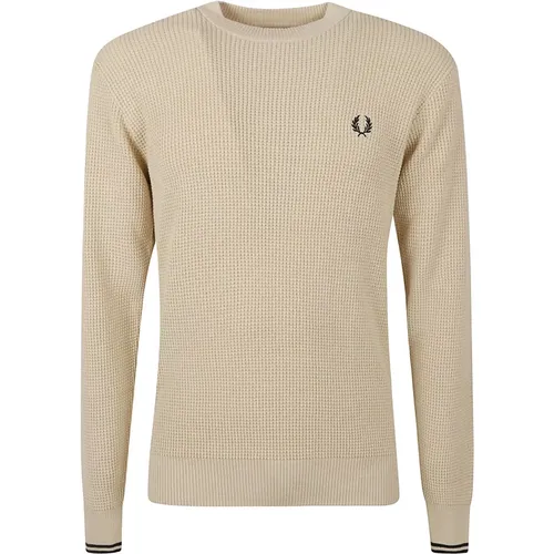 Knitwear > Round-neck Knitwear - - Fred Perry - Modalova