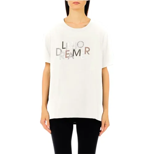 Liu Jo - Tops > T-Shirts - White - Liu Jo - Modalova