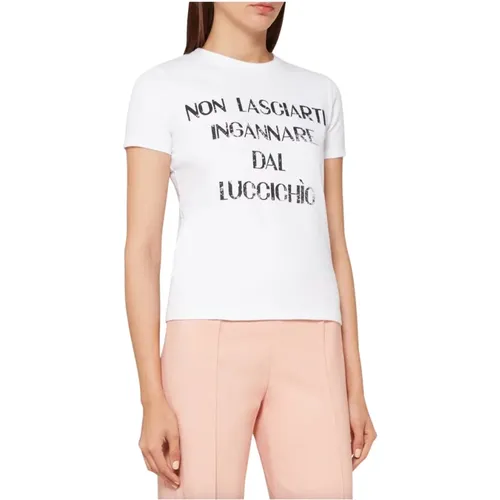 Tops > T-Shirts - - Elisabetta Franchi - Modalova