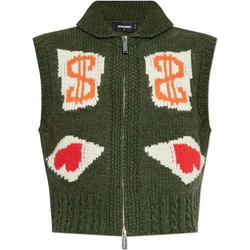 Jackets > Vests - - Dsquared2 - Modalova