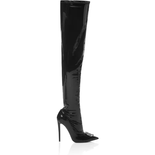 Shoes > Boots > Over-knee Boots - - Philipp Plein - Modalova