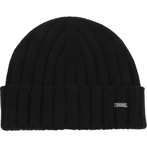 Accessories > Hats > Beanies - - Herno - Modalova