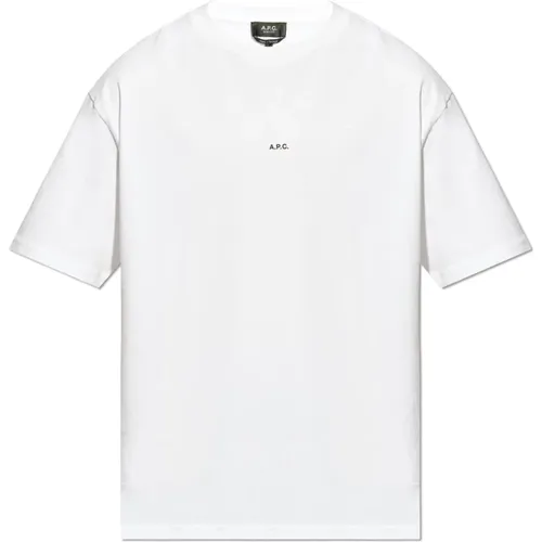 A.p.c. - Tops > T-Shirts - White - A.p.c. - Modalova