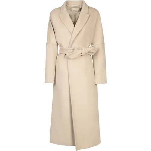 Coats > Belted Coats - - Blanca Vita - Modalova