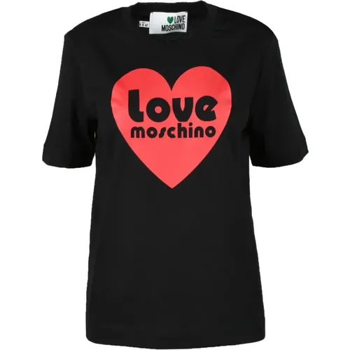 Tops > T-Shirts - - Love Moschino - Modalova