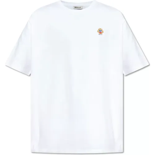 Bally - Tops > T-Shirts - White - Bally - Modalova