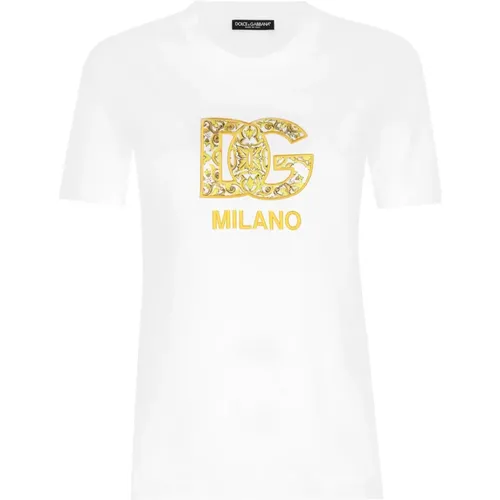 Tops > T-Shirts - - Dolce & Gabbana - Modalova