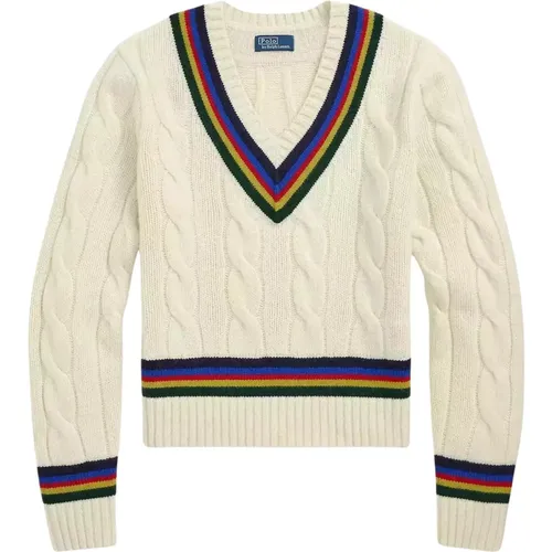 Knitwear > V-neck Knitwear - - Ralph Lauren - Modalova