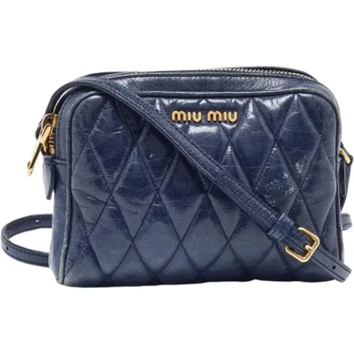 Pre-owned > Pre-owned Bags > Pre-owned Cross Body Bags - - Miu Miu Pre-owned - Modalova