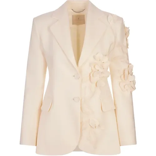 Jackets > Blazers - - Ermanno Scervino - Modalova