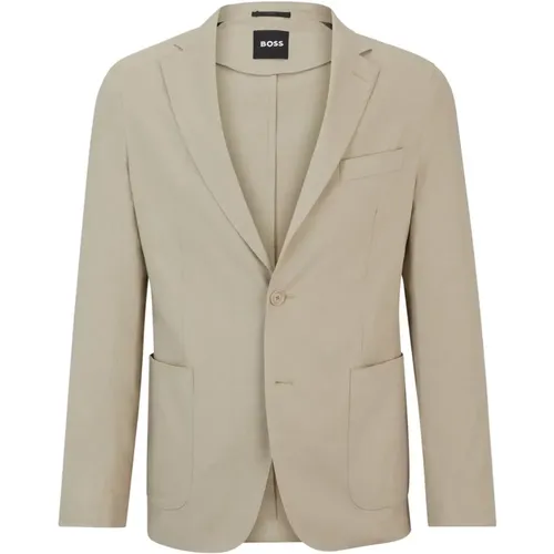 Boss - Jackets > Blazers - Beige - Boss - Modalova