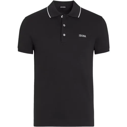 Tops > Polo Shirts - - Ermenegildo Zegna - Modalova