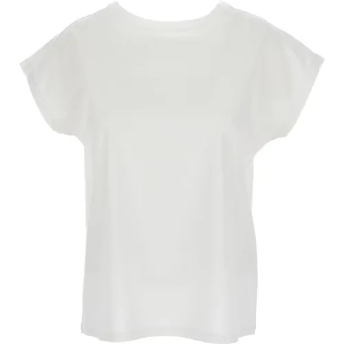 Allude - Tops > T-Shirts - White - allude - Modalova