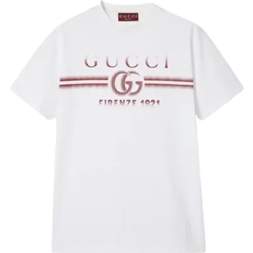 Gucci - Tops > T-Shirts - White - Gucci - Modalova