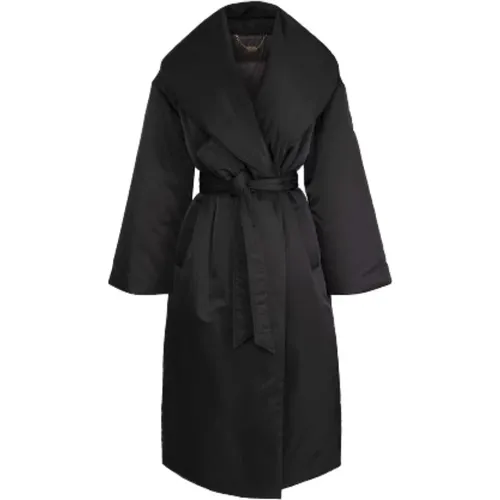 Coats > Belted Coats - - Elisabetta Franchi - Modalova