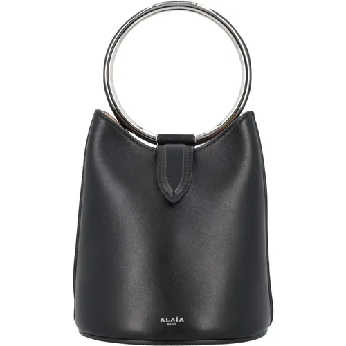 Alaïa - Bags > Handbags - Black - Alaïa - Modalova