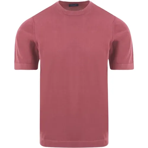 Drumohr - Tops > T-Shirts - Pink - Drumohr - Modalova