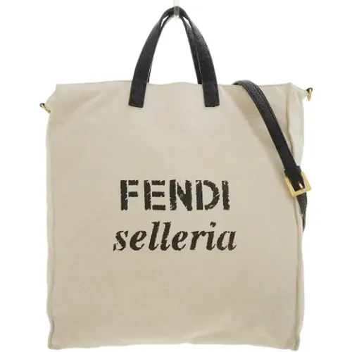 Pre-owned > Pre-owned Bags > Pre-owned Tote Bags - - Fendi Vintage - Modalova