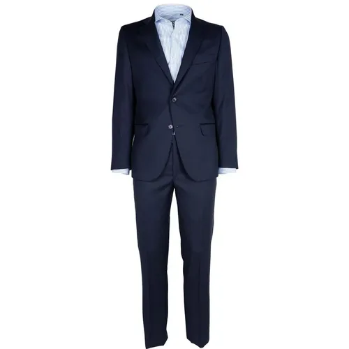 Suits > Suit Sets > Single Breasted Suits - - Made in Italia - Modalova