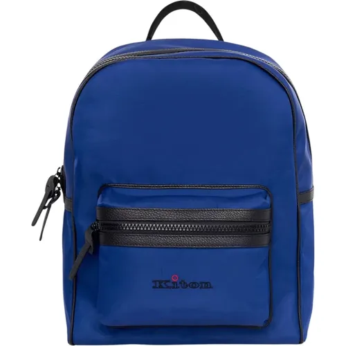 Kiton - Bags > Backpacks - Blue - Kiton - Modalova