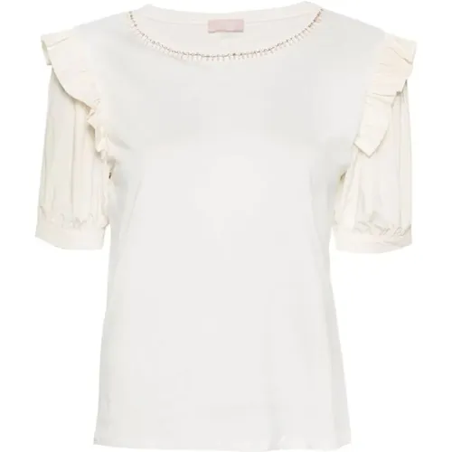 Liu Jo - Tops > T-Shirts - White - Liu Jo - Modalova