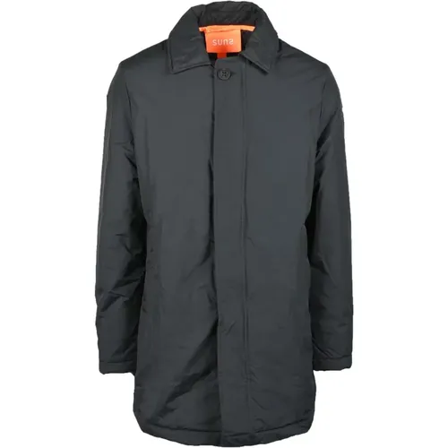 Suns - Coats > Parkas - Black - Suns - Modalova