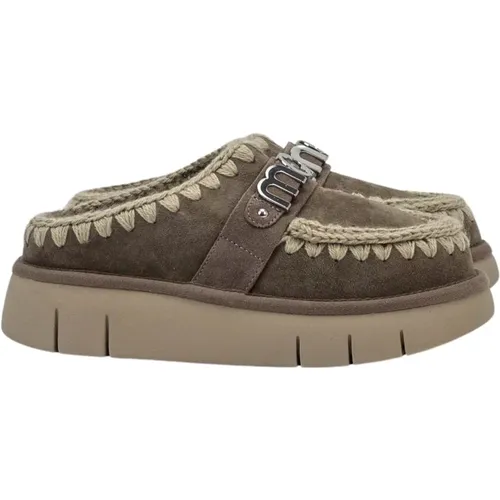 Mou - Shoes > Slippers - Beige - Mou - Modalova