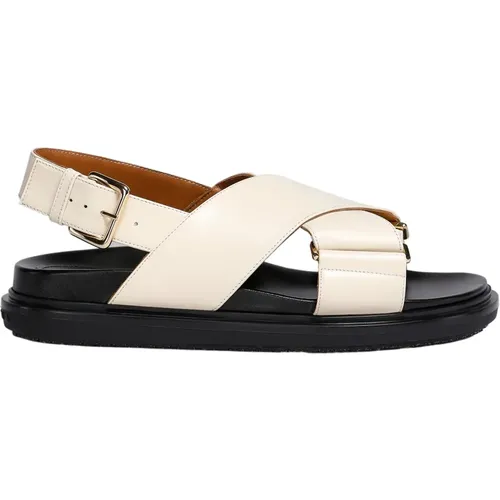 Shoes > Sandals > Flat Sandals - - Marni - Modalova