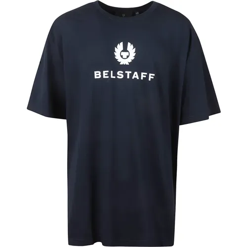 Belstaff - Tops > T-Shirts - Blue - Belstaff - Modalova