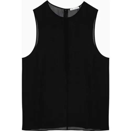 Tops > Sleeveless Tops - - Ami Paris - Modalova