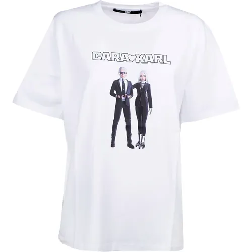 Tops > T-Shirts - - Karl Lagerfeld - Modalova