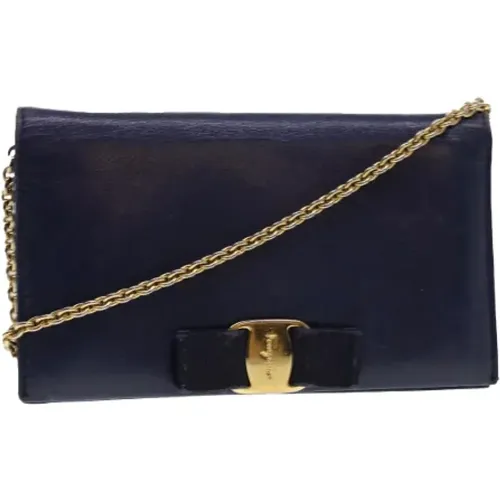 Pre-owned > Pre-owned Bags > Pre-owned Cross Body Bags - - Salvatore Ferragamo Pre-owned - Modalova