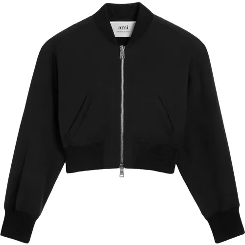 Jackets > Bomber Jackets - - Ami Paris - Modalova