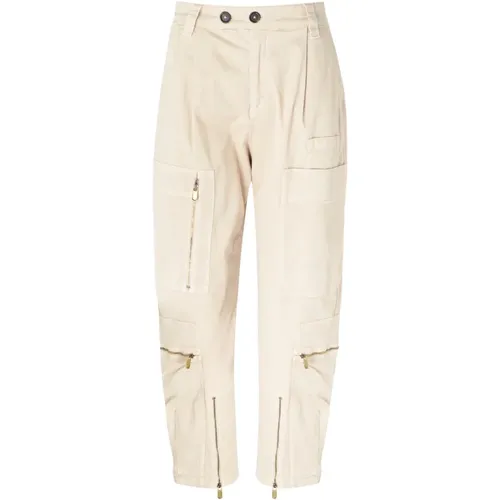 Trousers > Cropped Trousers - - pinko - Modalova