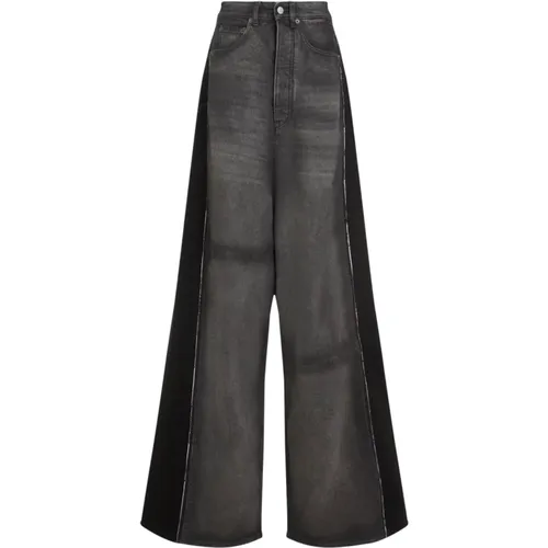 Jeans > Wide Jeans - - MM6 Maison Margiela - Modalova