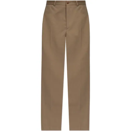 Trousers > Straight Trousers - - Giorgio Armani - Modalova