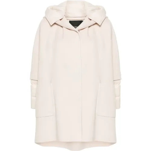 Pinko - Coats > Parkas - Beige - pinko - Modalova