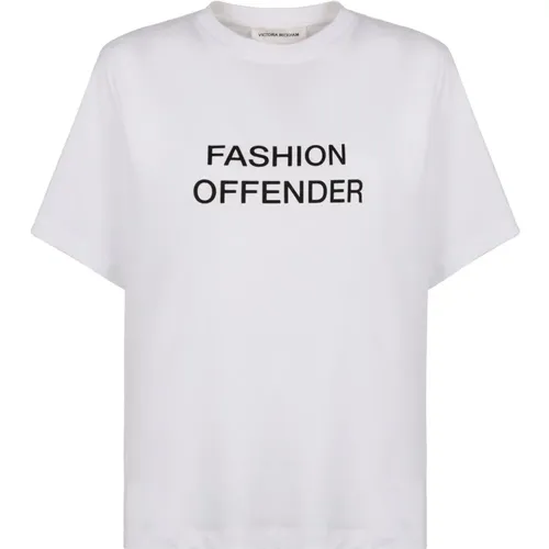 Tops > T-Shirts - - Victoria Beckham - Modalova