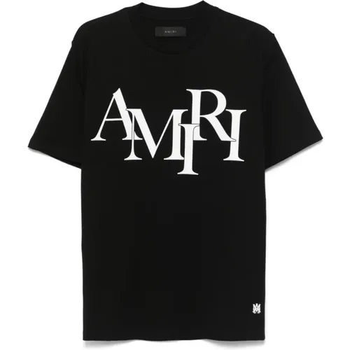 Amiri - Tops > T-Shirts - Black - Amiri - Modalova