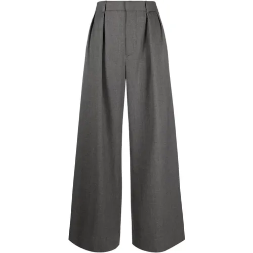 Trousers > Wide Trousers - - Wardrobe.nyc - Modalova