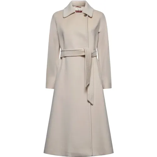 Coats > Belted Coats - - Max Mara Studio - Modalova