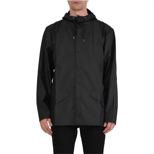 Rains - Coats > Parkas - Black - Rains - Modalova