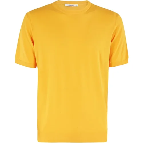 Kangra - Tops > T-Shirts - Yellow - Kangra - Modalova