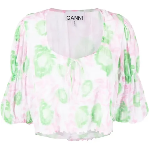 Blouses & Shirts > Blouses - - Ganni - Modalova