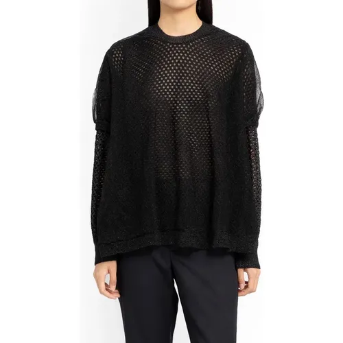 Knitwear > Round-neck Knitwear - - Noir Kei Ninomiya - Modalova